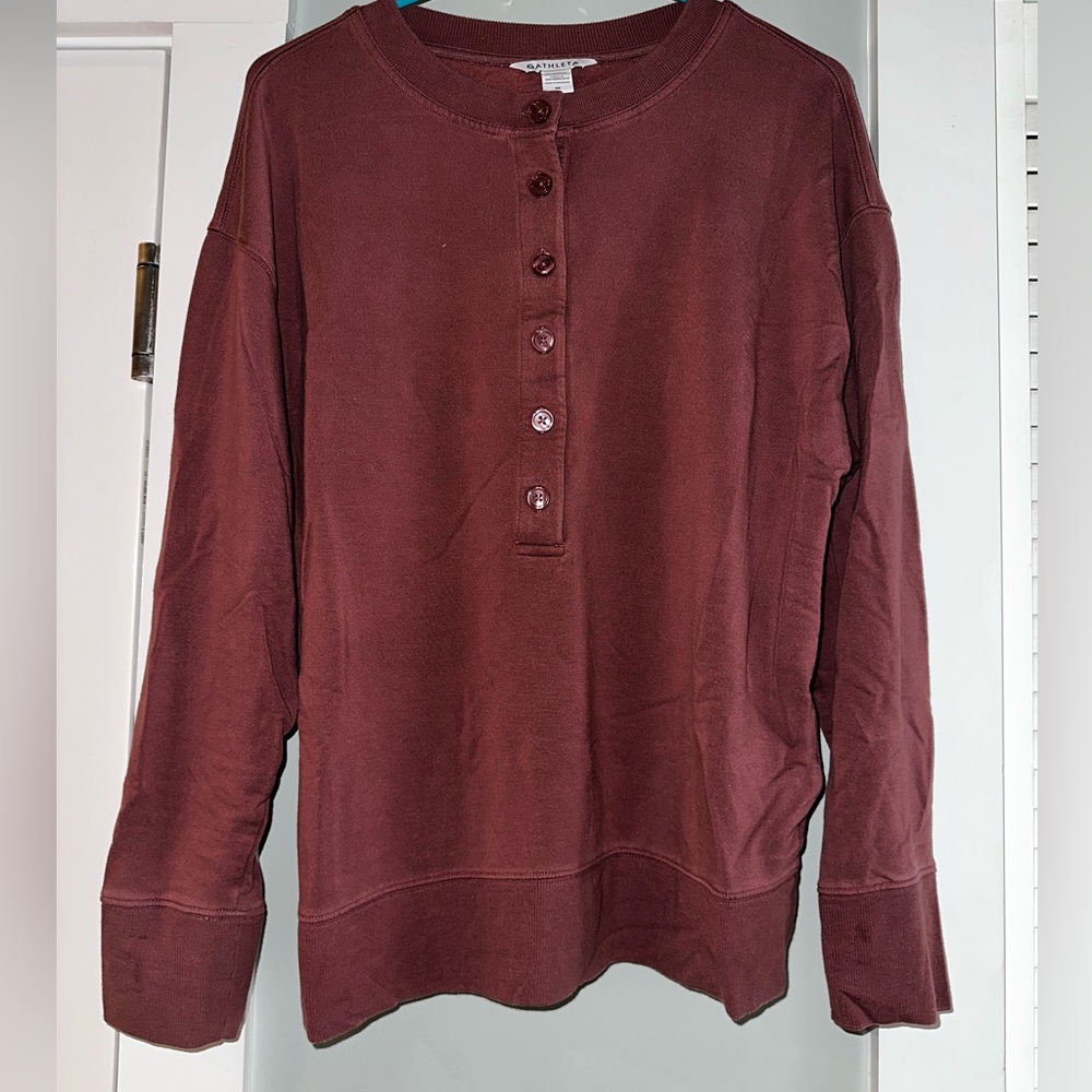 Athleta Plum Pullover